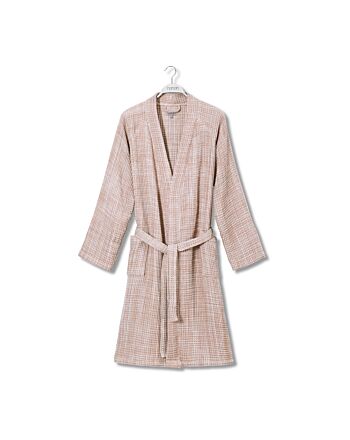 MARBLE WAFFLE BATHROBE