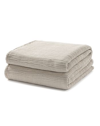 PEBBLE TEXTURE BED COVER