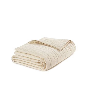 HEMP QUILTED BEDSPREAD