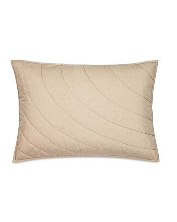 HERITAGE NATURAL COTTON PERCALE SHAM