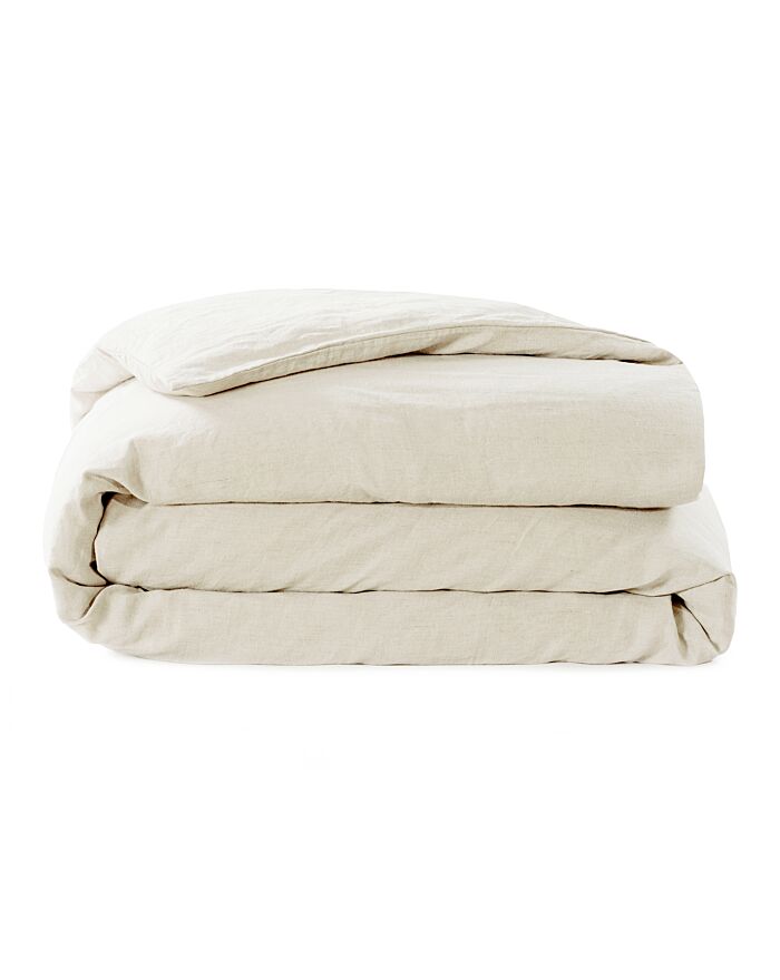 WRINKLE WASHED LINEN DUVET COVER